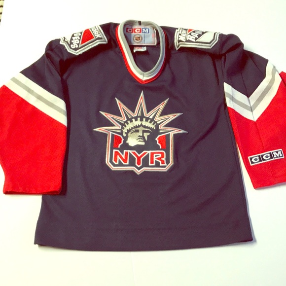 Shirts Tops Vintage New York Rangers Lady Liberty Ccm Jersey Poshmark